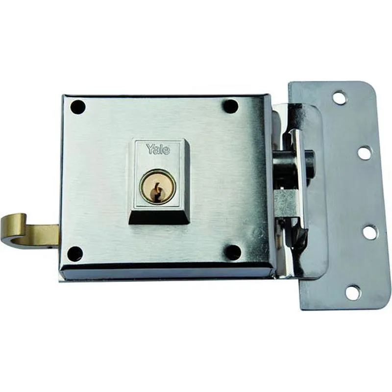 Compra CERRADURA SOBREPONER 6 /120 DERECHA NIQUELADO YALE 612DHN al mejor precio