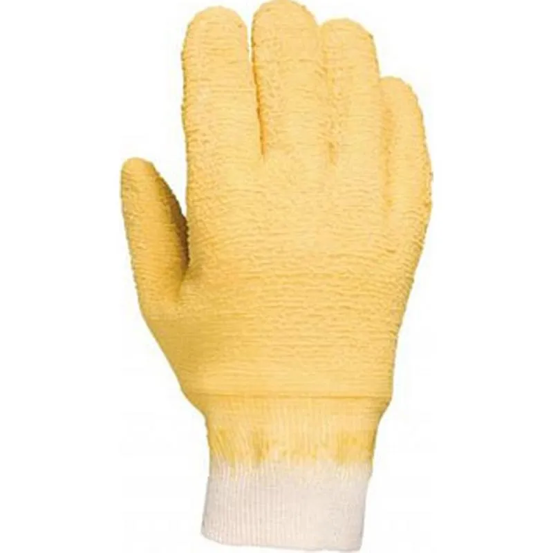 Compra GUANTE ALGODON RECUBIERTO LATEX RUGOSO TUFF TALLA 9 UNICA JUBA 407A al mejor precio