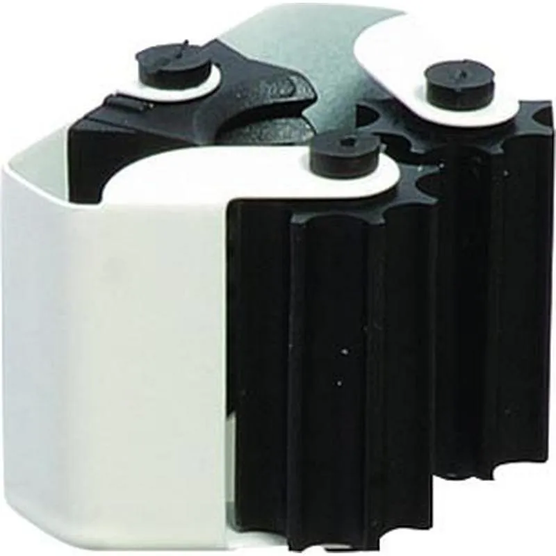 Compra COLGADOR ESCOBAS ADHESIVO SIMPLE 2 UDS BLANCO BRINOX B70640D al mejor precio