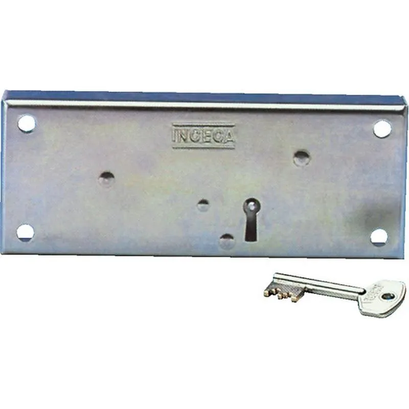Compra CERRADURA METALICA 20000 PESTILLOS DENTRO LLAVES BORJAS BICROMATADO INCECA 20000 al mejor precio