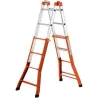 Compra ESCALERA TELESCOPICA ACERO/ALUMINIO 4+5 PELDAÑOS GIERRE AM020 al mejor precio