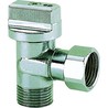 VALVULA ESCUADRA AMERICA CORTA 3/82" X 3/8" TUERCA LOCA STANDARD HIDRAULICA 40037