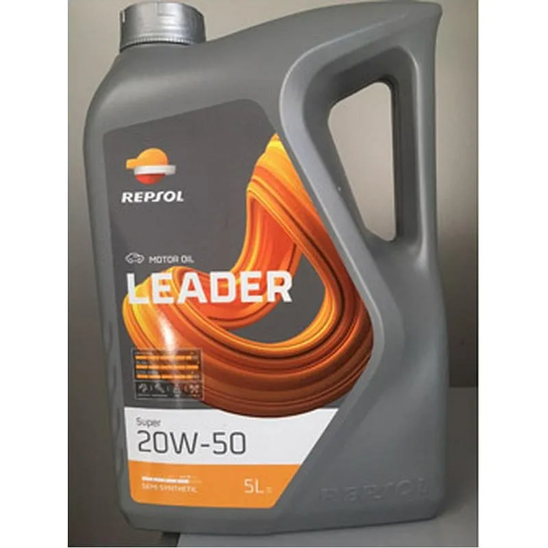 Compra ACEITE MOTOR 5LT LEADER SUPER 20W50 REPSOL RP138Q55/RPP0103TFB al mejor precio