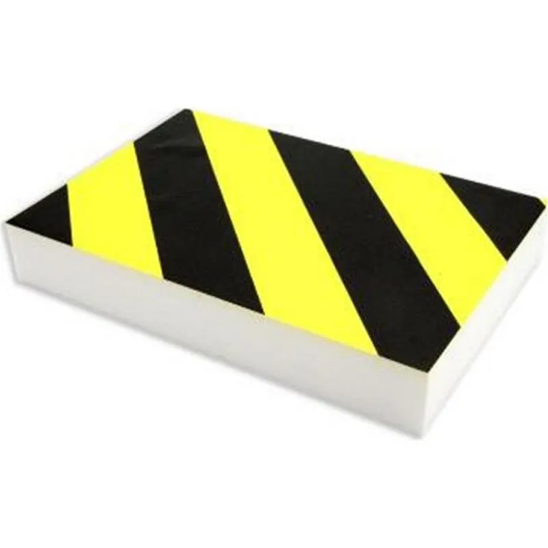Compra PROTECTOR PARKING RECTANGULAR NEGRO/AMARILLO 295X195X45MM BOTTARI 18352 al mejor precio