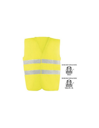 Compra Chaleco alta visibilidad amarillo talla l JUBA HV714YEL/L al mejor precio