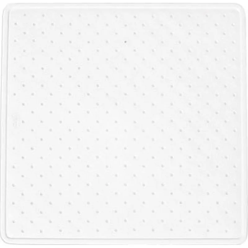 Compra ALFOMBRA DE DUCHA 54X54 CM CAUCHO NATURAL BLANCA DINTEX 07035 al mejor precio