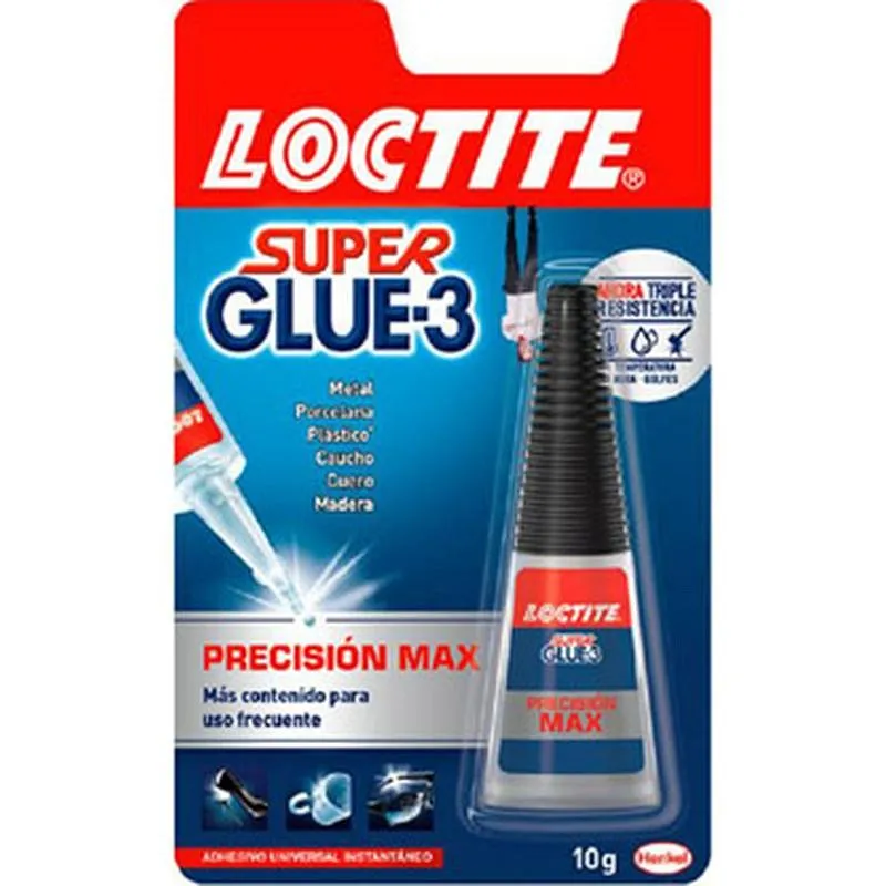 Compra ADHESIVO INSTANTANEO SUPER GLUE-3 PRECISION MAX 10 GR LOCTITE 2640970 al mejor precio