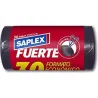 Compra BOLSA BASURA 30 L (30 UDS) CIERRA FACIL BASIC 55X55 CM G-112 SAPLEX 11OK0480 al mejor precio