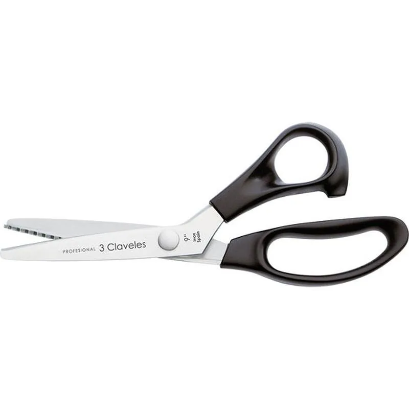 Compra TIJERA ZIG-ZAG INOX 9" 3 CLAVELES 125 al mejor precio