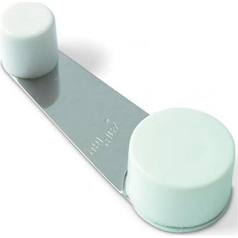 Compra TOPE PUERTA RETENEDOR ADHESIVO GIRATORIO ACERO INOX/PVC BLANCO BRINOX B78270B al mejor precio