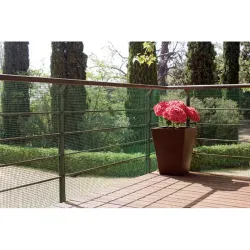 Compra MALLA CUADRANET 10 X 10MM 300GR/M² 1 X 5 M VERDE NORTENE 2017232 al mejor precio