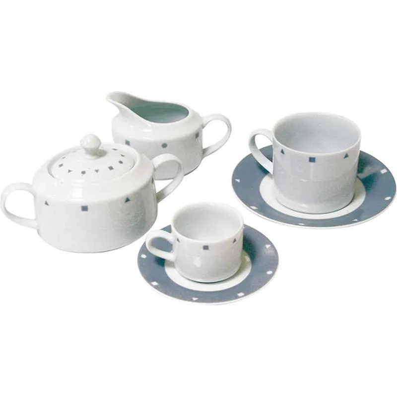 Compra AZUCARERO PORCELANA DECORADO GRIS II627 7079279 al mejor precio