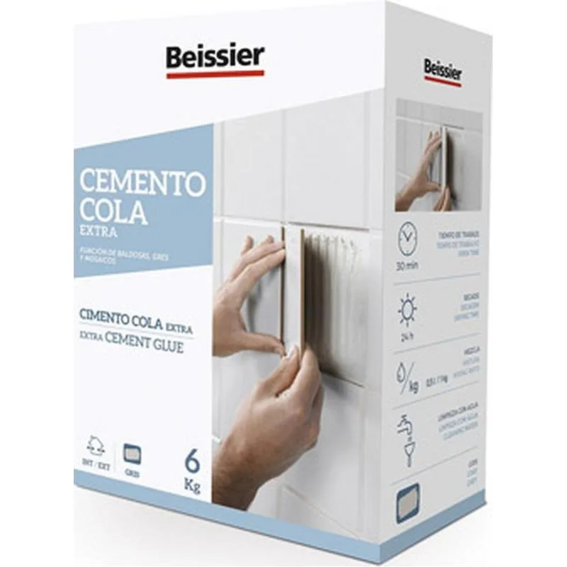 Compra CEMENTO COLA POLVO 6 KG BEISSIER 70164-002 al mejor precio