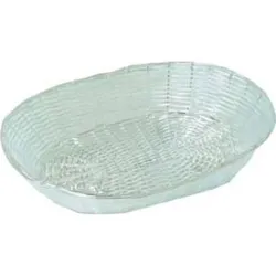 CESTITA PAN OVAL PLATEADA...