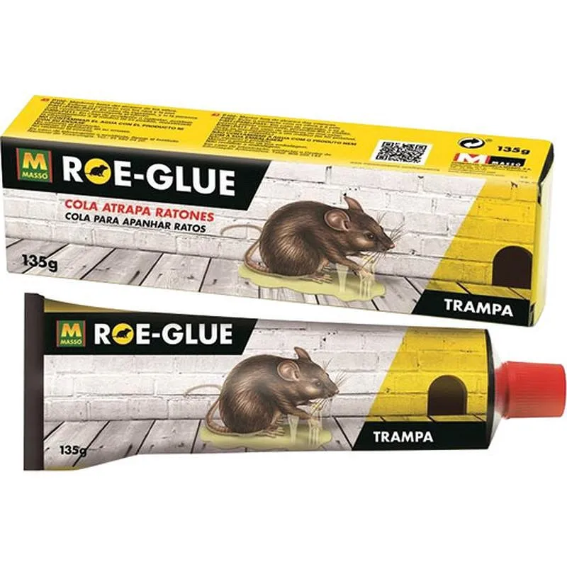 Compra COLA ATRAPA RATONES ROE-GLUE 135 GR MASSÓ 231698 al mejor precio