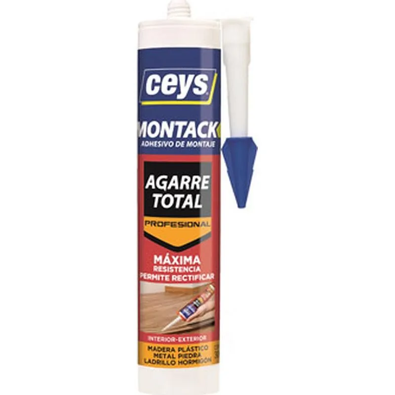 Compra ADHESIVO MONTAJE MONTACK PROFESIONAL 300 ML CEYS 507211 al mejor precio