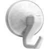 Compra COLGADOR VENTOSA 1 GANCHO PLASTICO ARTICULADO BLANCO 2 UNIDADES INOFIX 1208-2- 000 al mejor precio