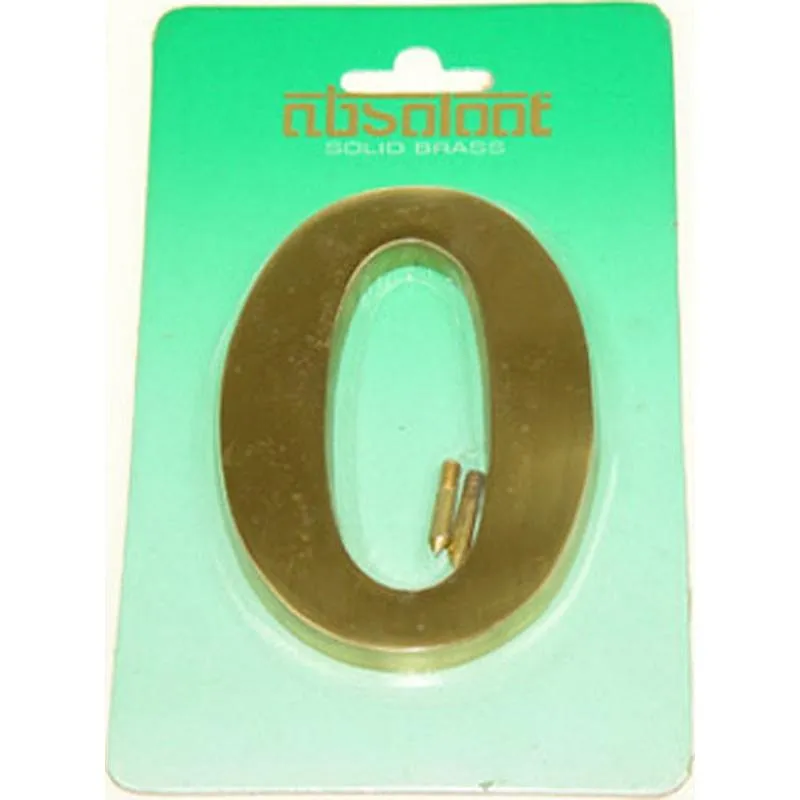 Compra NUMERO DE LATON 100 MM AB045-0 7680477 al mejor precio