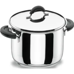 OLLA RECTA CON TAPA INOX...