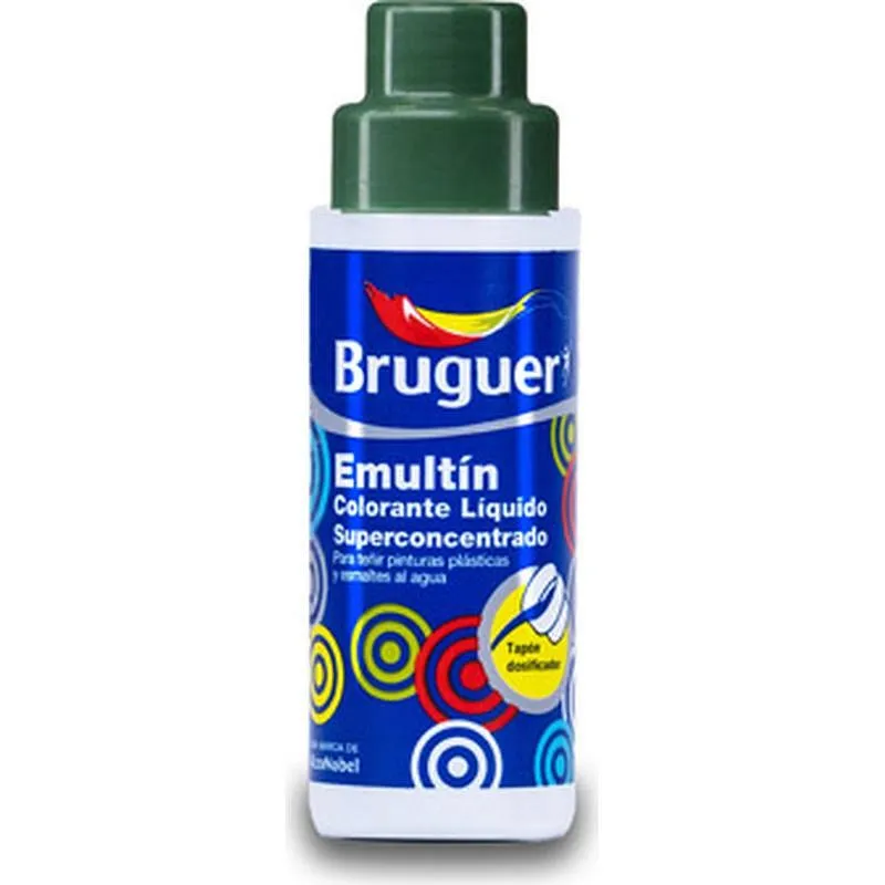 Compra TINTE CONCENTRADO AL AGUA EMULTIN 50 ML VERDE ESMERALDA BRUGUER 5056651 al mejor precio