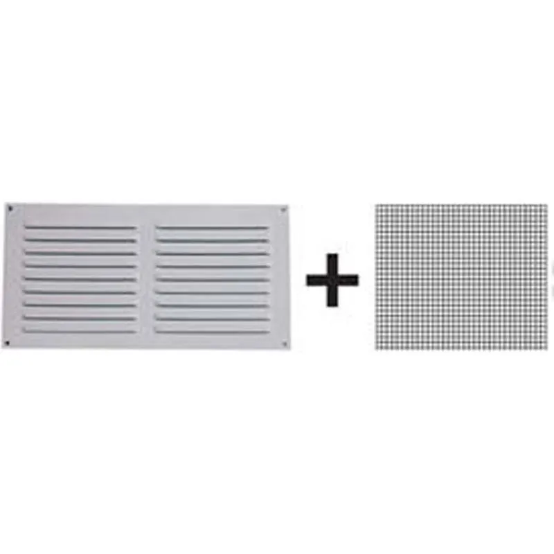 Compra REJILLA SIN BORDE BLANCA CON MOSQUITERA 15 X 30 CM 0110 FEPRE 002790 al mejor precio