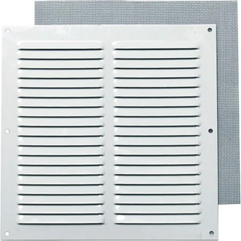 Compra REJILLA SIN BORDE BLANCA CON MOSQUITERA 20 X 20 CM 0110 FEPRE 002752 al mejor precio