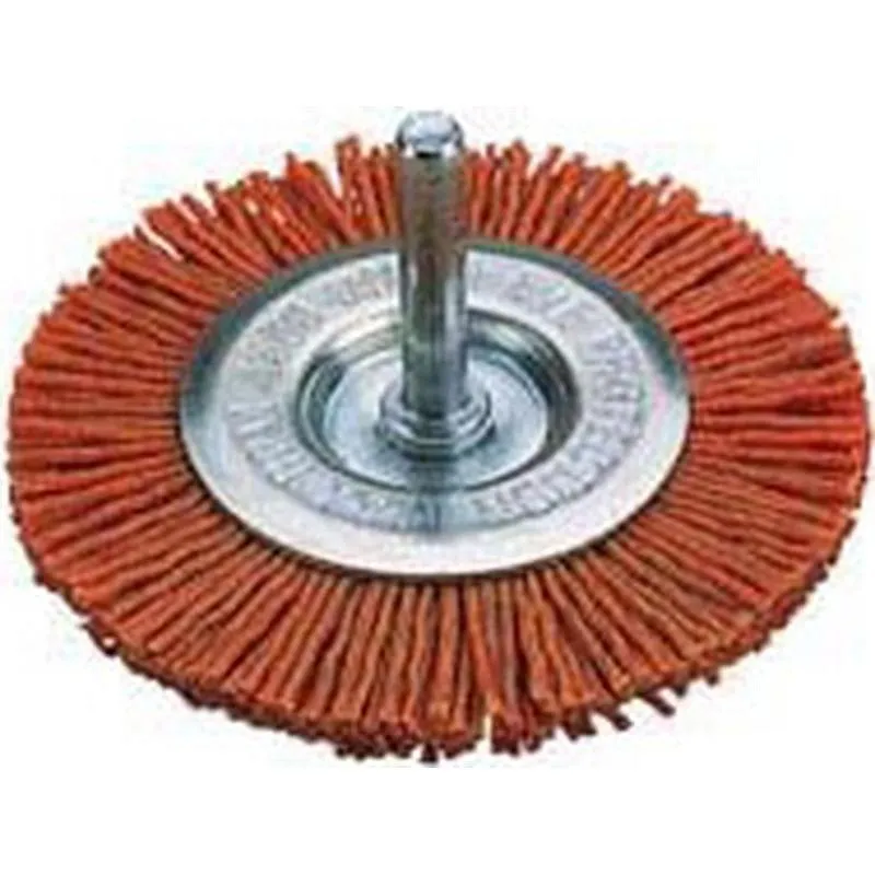 Compra CEPILLO CIRCULAR NILON ROJO diametro 100 MM WOLFCRAFT 1502000 al mejor precio