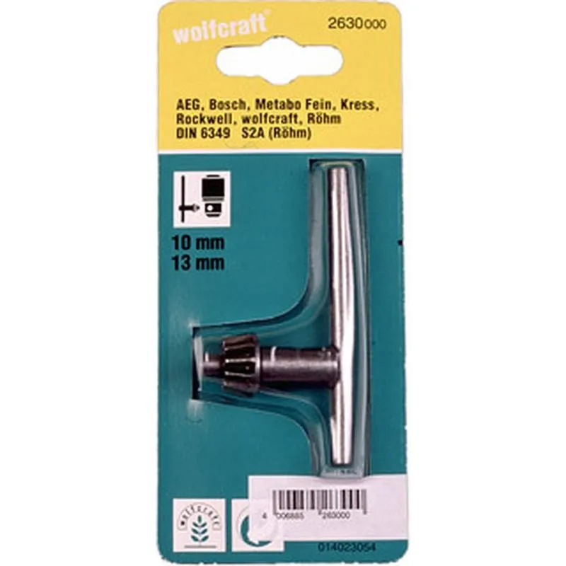 Compra LLAVE PARA PORTABROCAS MANUAL S2A WOLFCRAFT 2630000 al mejor precio