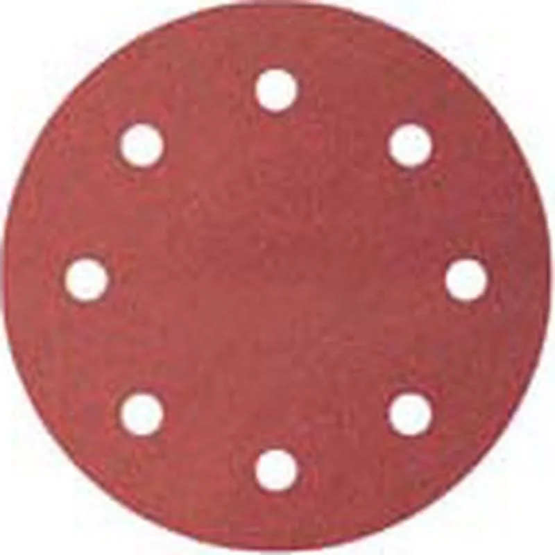 Compra LIJA DISCO ADHERENTE MADERA METAL GR 120 5 UDS diametro 125 8 AGUJEROS WOLFCRAFT 2251000 al mejor precio