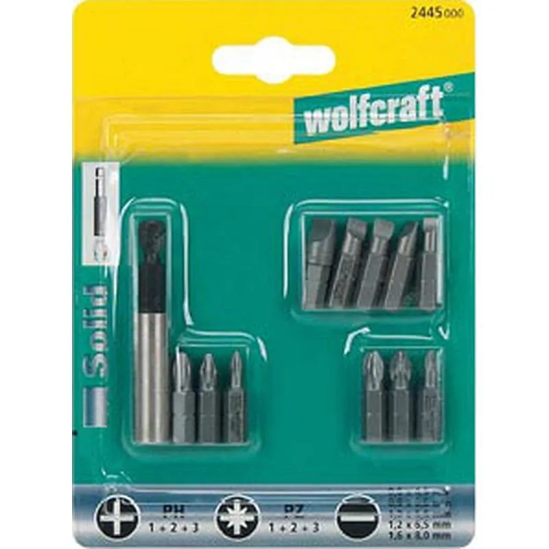 Compra PORTAPUNTAS MAGNETICO + JUEGO 11 PUNTAS WOLFCRAFT 2445000 al mejor precio