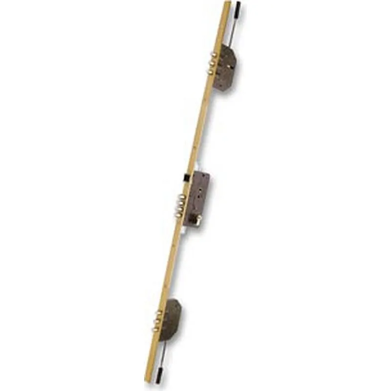 Compra CERRADURA SEGURIDAD EMBUTIR 3 PUNTOS 2000B-3/50-DS15/70D LARGO 45 ESMALTADO ORO EZCURRA 1843748 al mejor precio