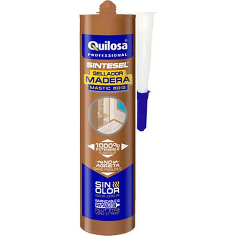 Compra SELLADOR ACRILICO MADERA SINTESEL 300 ML NOGAL QUILOSA 10043713 al mejor precio