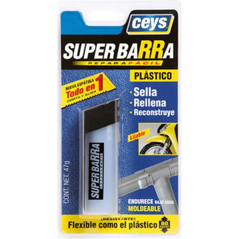 Compra MASILLA REPARACION SUPERBARRA PLASTICO CEYS 505031 al mejor precio