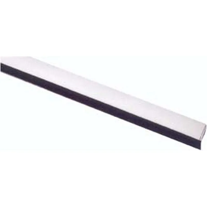 Compra BURLETE BAJO PUERTA ADHESIVO PVC CURVO 100 CM BLANCO BRINOX B80330B al mejor precio