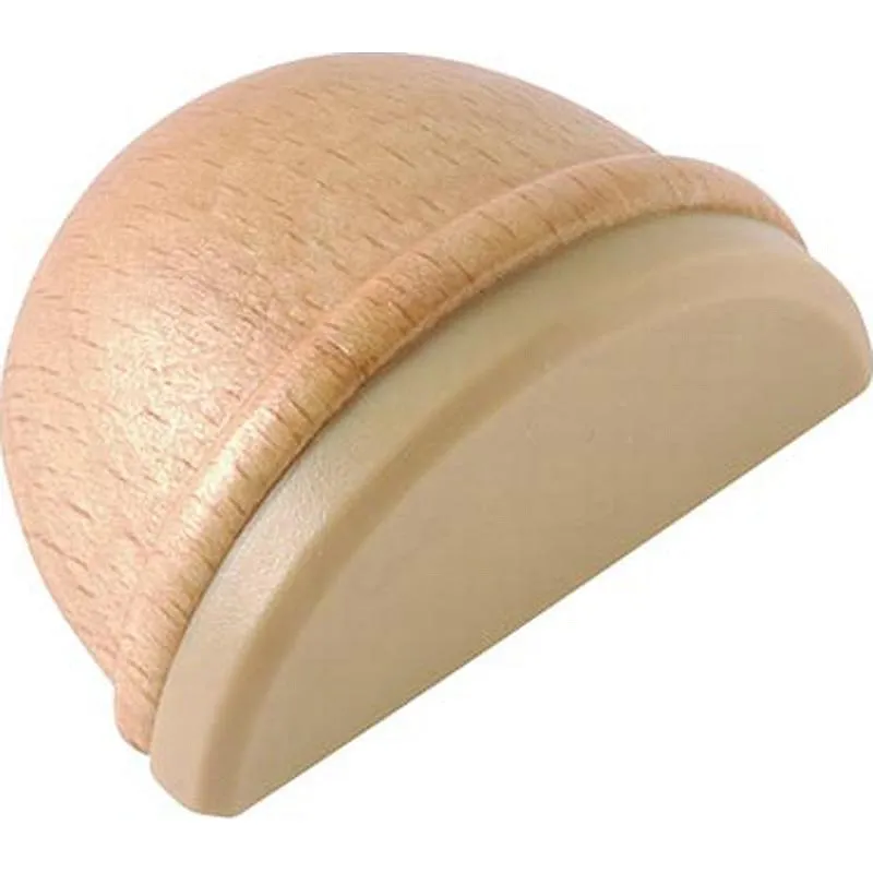 Compra TOPE PUERTA ADHESIVO OVALADO MADERA HAYA BRINOX B90080H al mejor precio