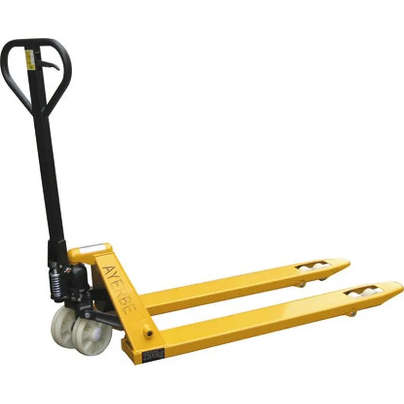 Compra TRANSPALETA MANUAL 2500 KG RUEDAS NILON AYERBE 580700 al mejor precio