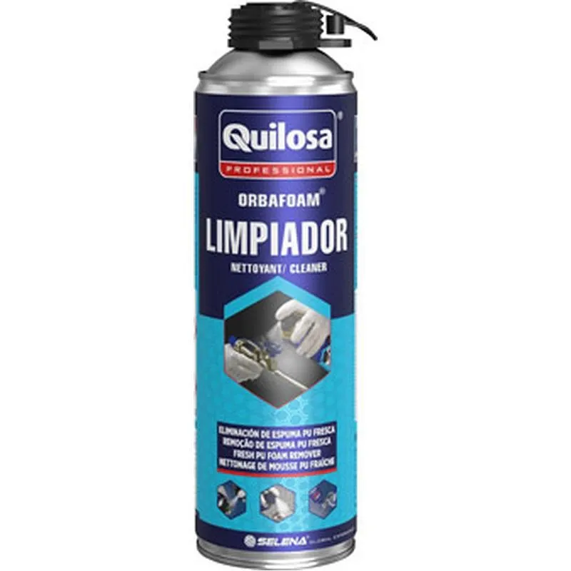 Compra LIMPIADOR ESPUMA POLIURETANO FRESCA ORBAFOAM PISTOLA 500 ML QUILOSA 10025032 al mejor precio