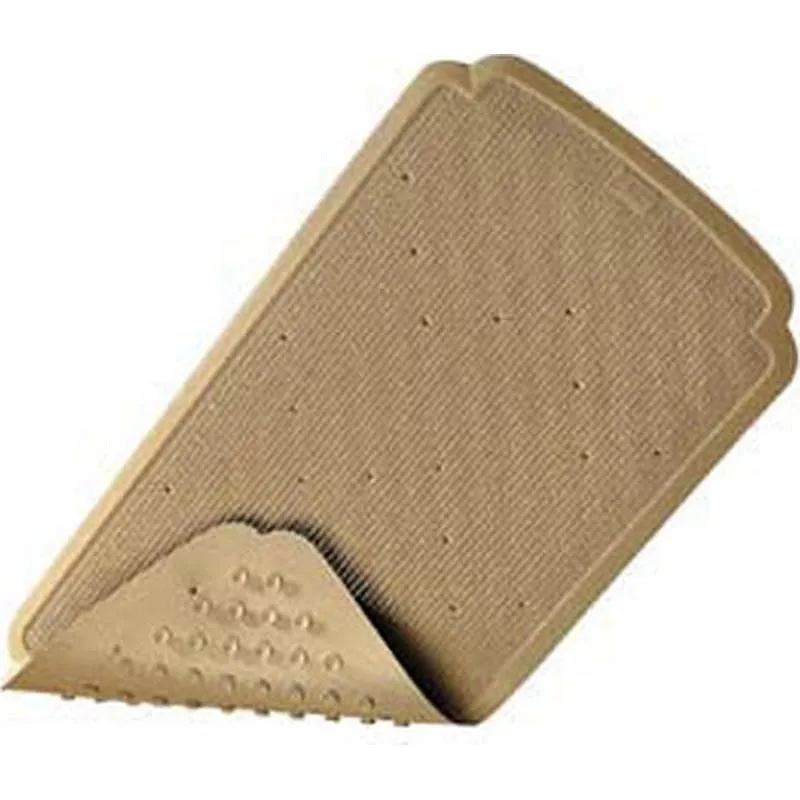 Compra ALFOMBRA DE BAÑO 36X78 CM ANTIDESLIZANTE BEIG DINTEX 01225 al mejor precio