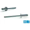Compra REMACHE ESTANDAR CABEZA ALOMADA diametro 4,0 X 8 MM, ALUMINIO/ACERO 500 UDS BRALO 01010004008 al mejor precio