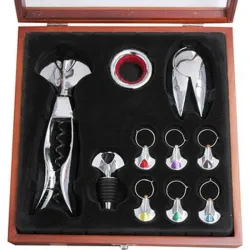 SET VINO EN CAJA MADERA...