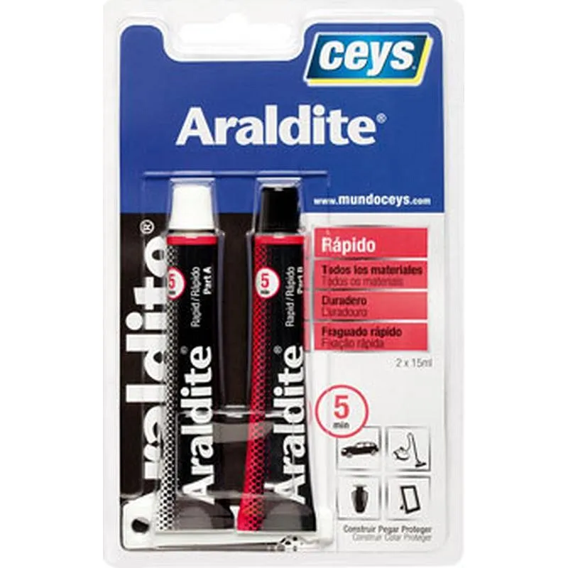 Compra ADHESIVO ARALDITE RAPIDO 15 +15 ML CEYS 510210 al mejor precio