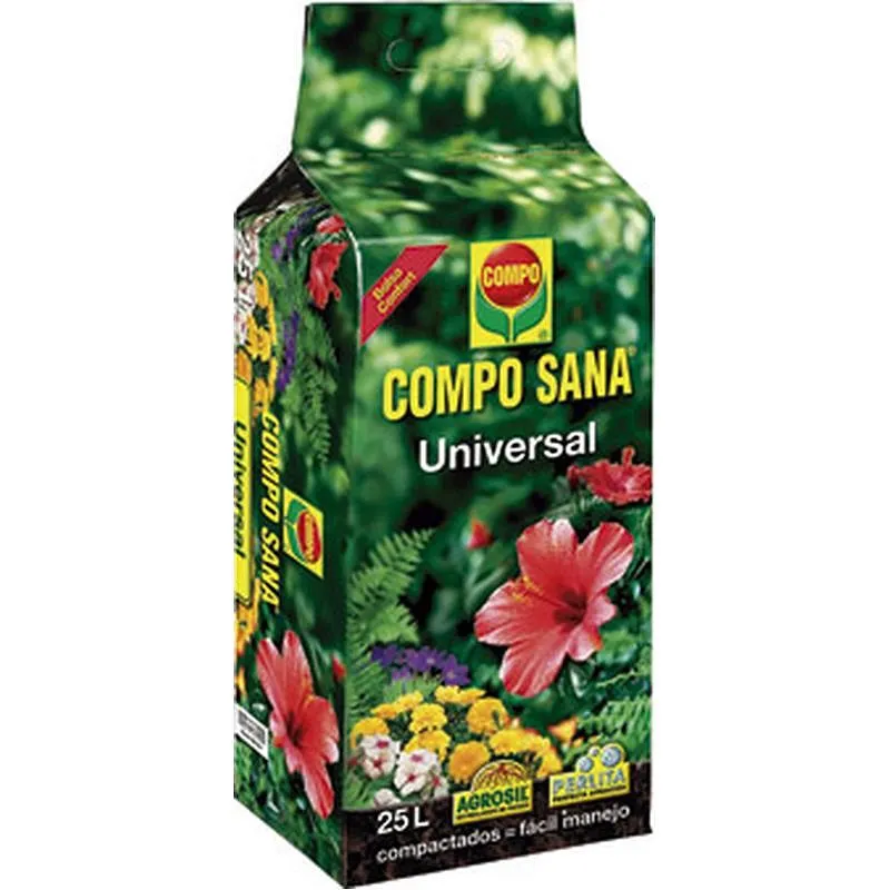 Compra SUBSTRATO UNIVERSAL COMPO SANA CONFORT 25 LITROS COMPO 1114604011 al mejor precio
