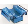 Compra CAJA HERRAMIENTAS METAL AZUL 2 COMPARTIMIENTOS 400 X 210 X 195 MM HECO 102 5 al mejor precio