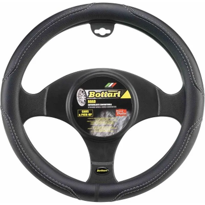 Compra FUNDA VOLANTE AUTOMOVIL diametro38CM SIMIL PIEL NE ROAD BOTTARI BOTTARI 16284 al mejor precio