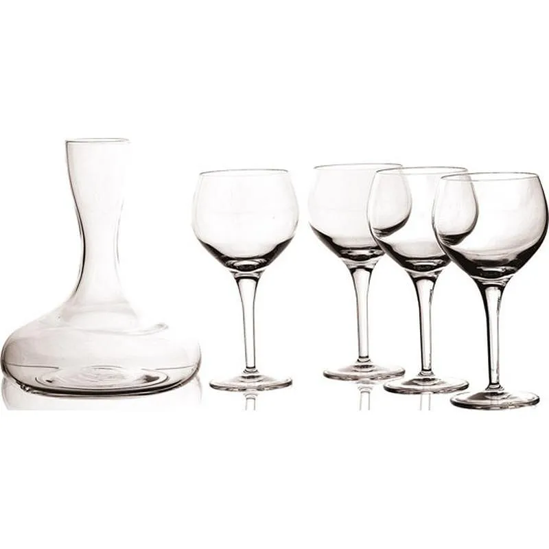 Compra DECANTADOR + 4 COPAS VINO BORMIOLI 390080S22021990 al mejor precio