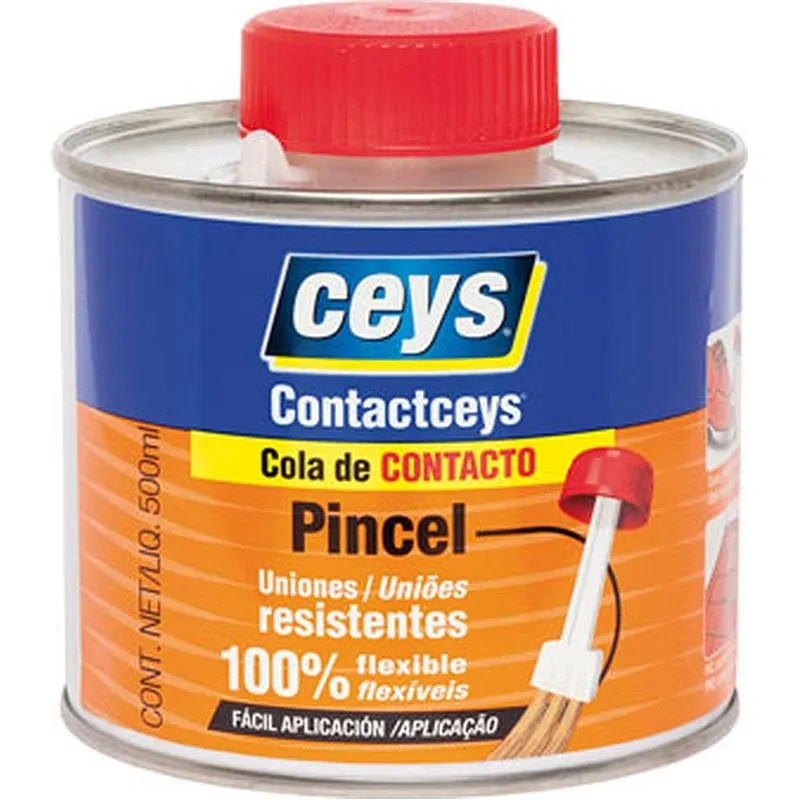 Compra COLA DE CONTACTO CONTACTCEYS PINCEL 500 ML CEYS 503418 al mejor precio