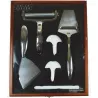 Compra CUCHILLOS QUESO SET 5 PIEZAS CAJA MADERA M52WB al mejor precio