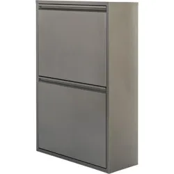 Compra CONTENEDOR BASURA ECOLOGICO METALICO 4 DEPARTAMENTOS GRIS GORO X530.07/MG al mejor precio