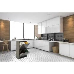 Compra CONTENEDOR BASURA ECOLOGICO METALICO 4 DEPARTAMENTOS GRIS GORO X530.07/MG al mejor precio