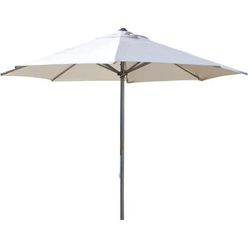 Compra PARASOL ALUMINIO BLANCO 3 M TUBO 48 MM IMPORT AP-300-48-P ZT03-412 al mejor precio